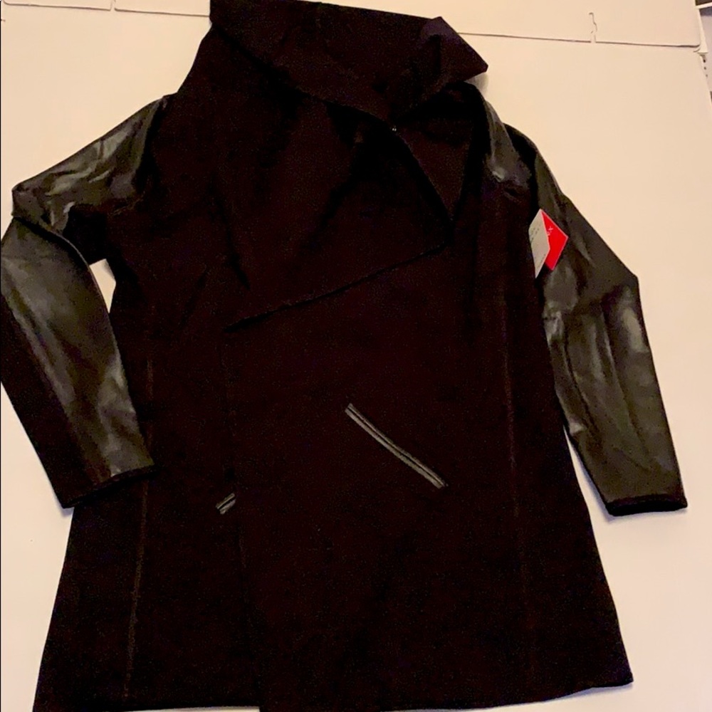Drape Front Jacket